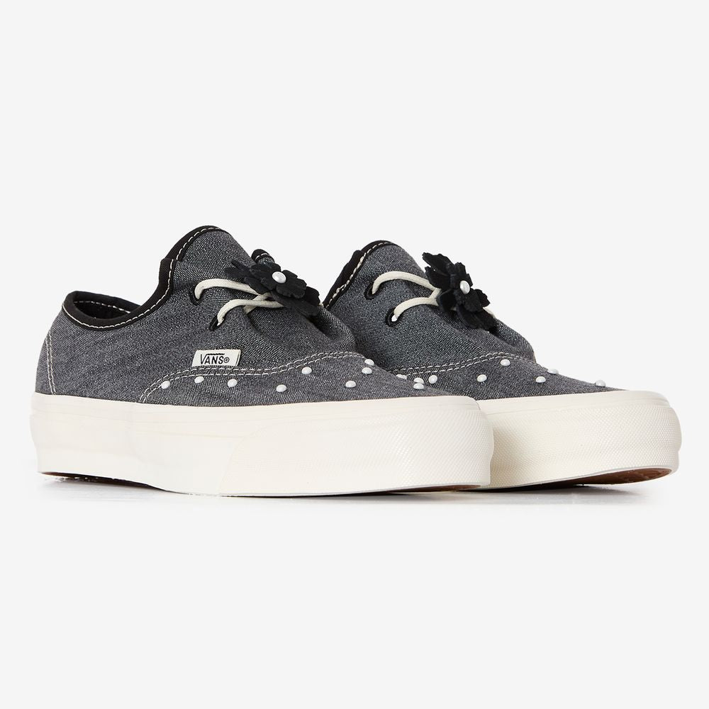 Vans Lx Authentic Ease Flower - Noir/blanc