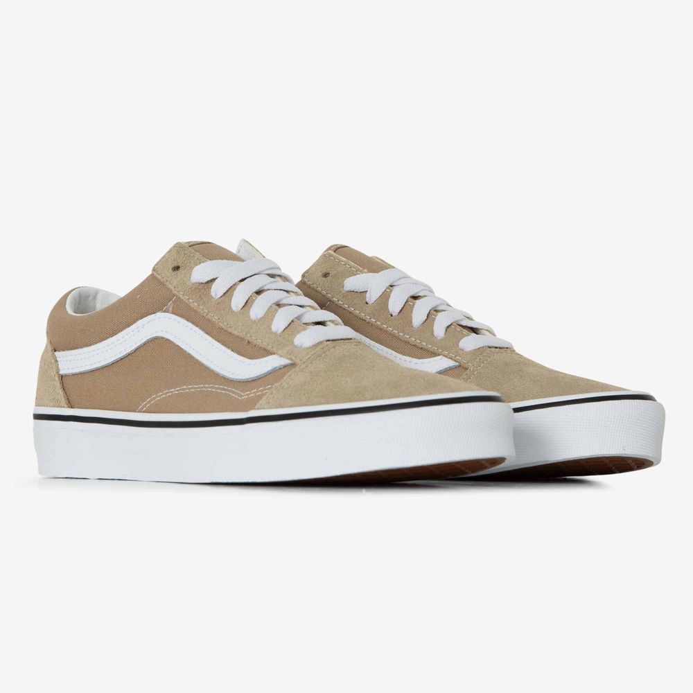 Vans Old Skool - Beige/blanc