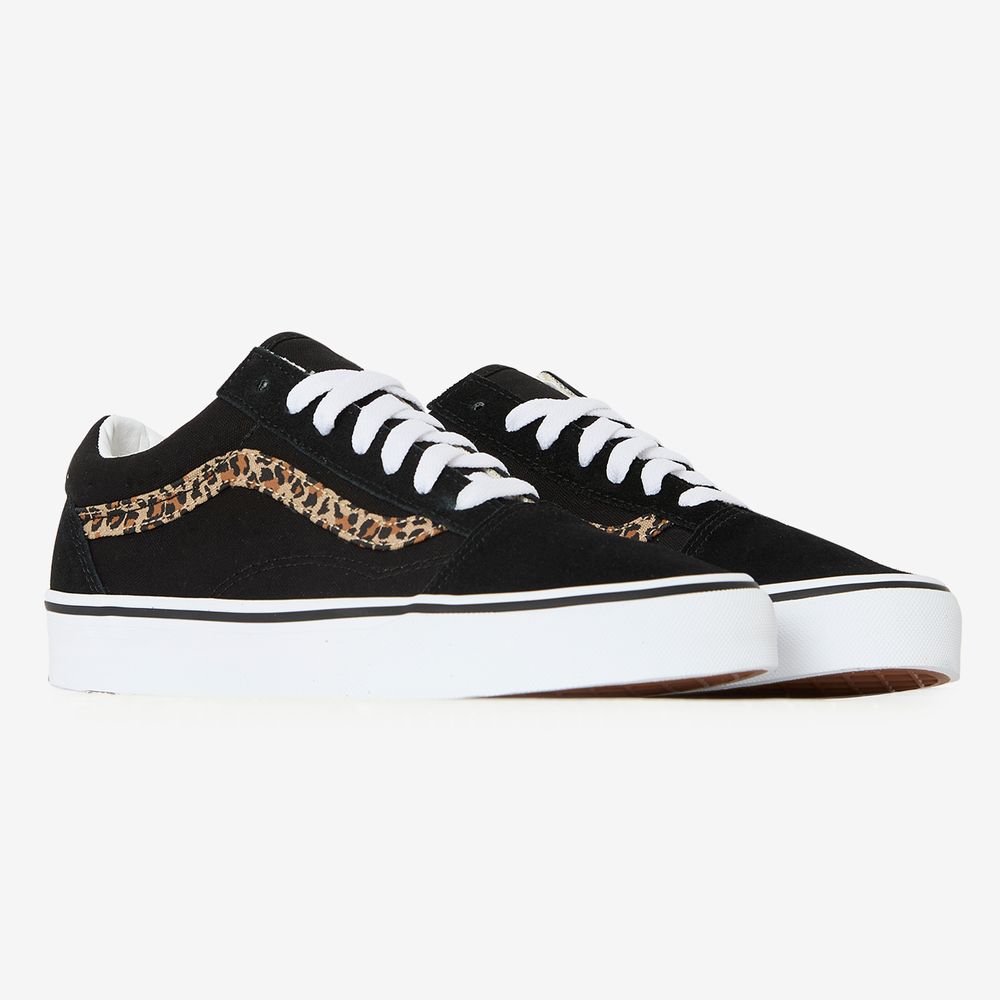 Vans Old Skool Leopard - Noir/beige
