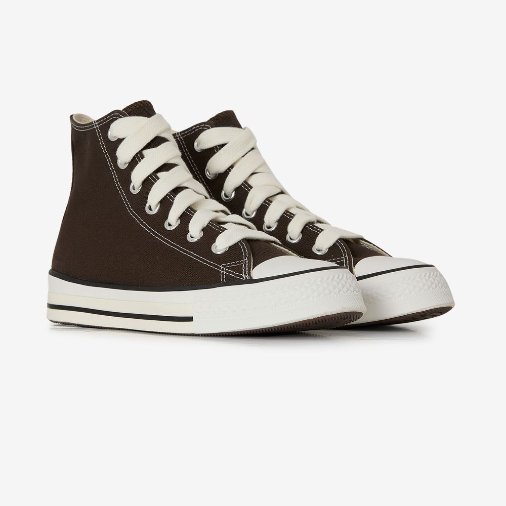 Converse Chuck Taylor Hi Throwback - Marron/blanc