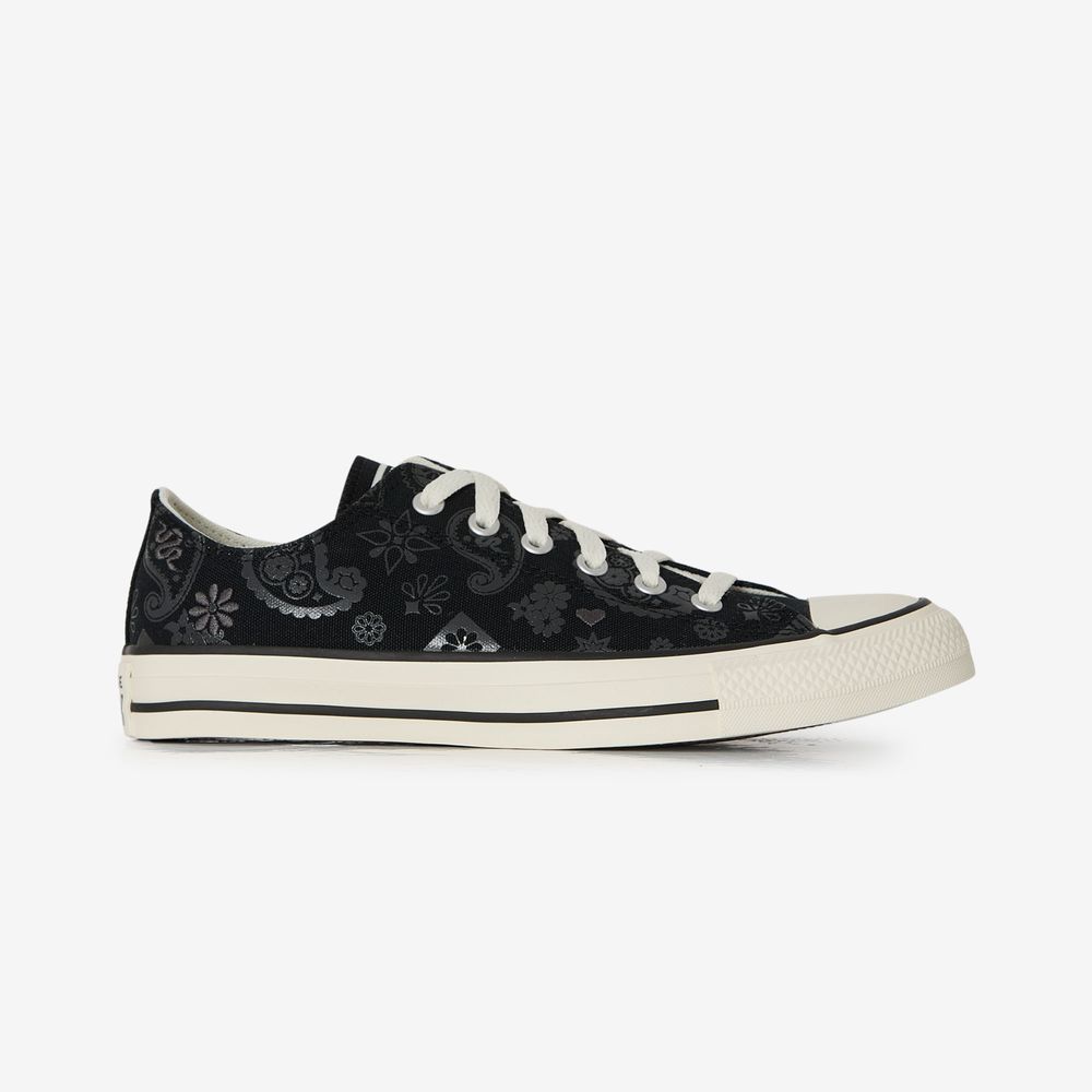 Converse Chuck Taylor Ox Paisley - Noir/blanc