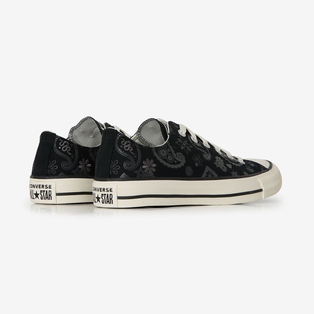 Converse Chuck Taylor Ox Paisley - Noir/blanc