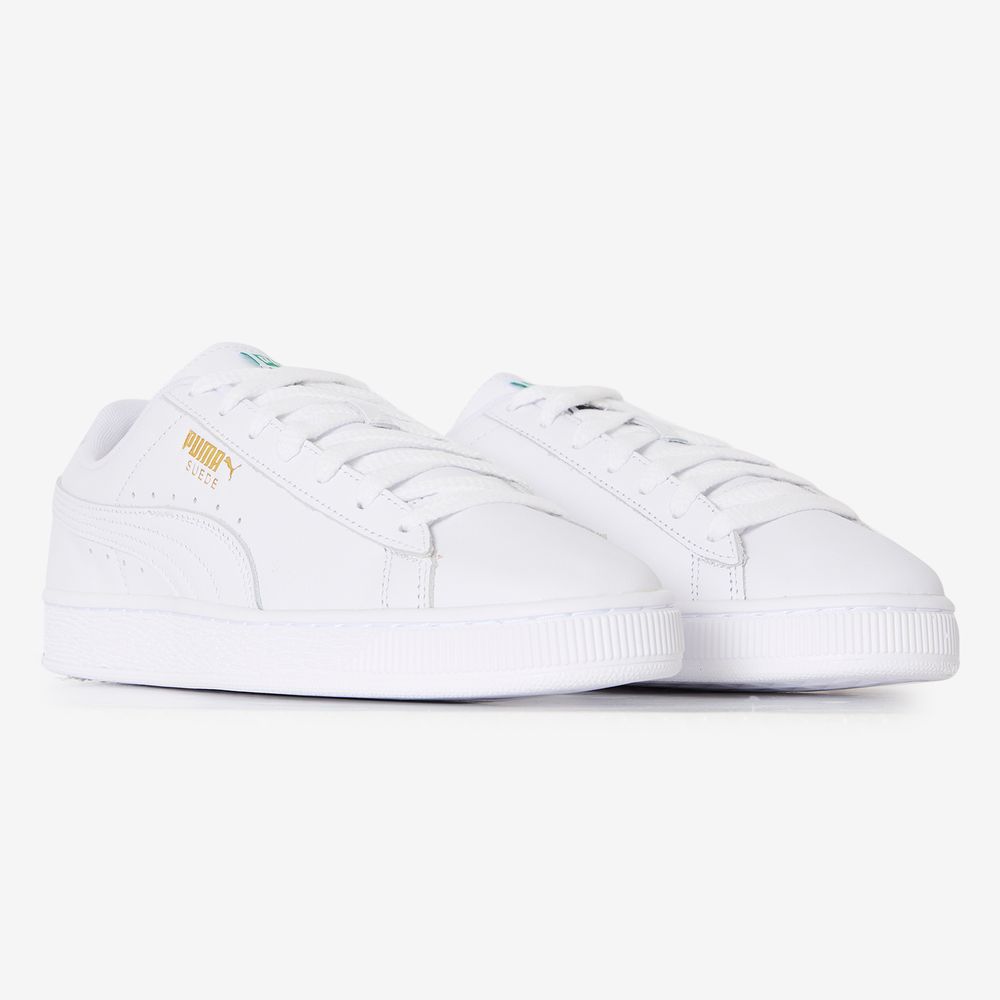 Puma Suede Leather - Blanc