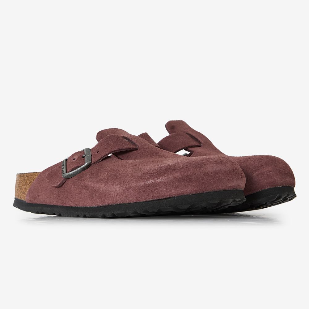 Birkenstock Boston Suede Pepper - Violet