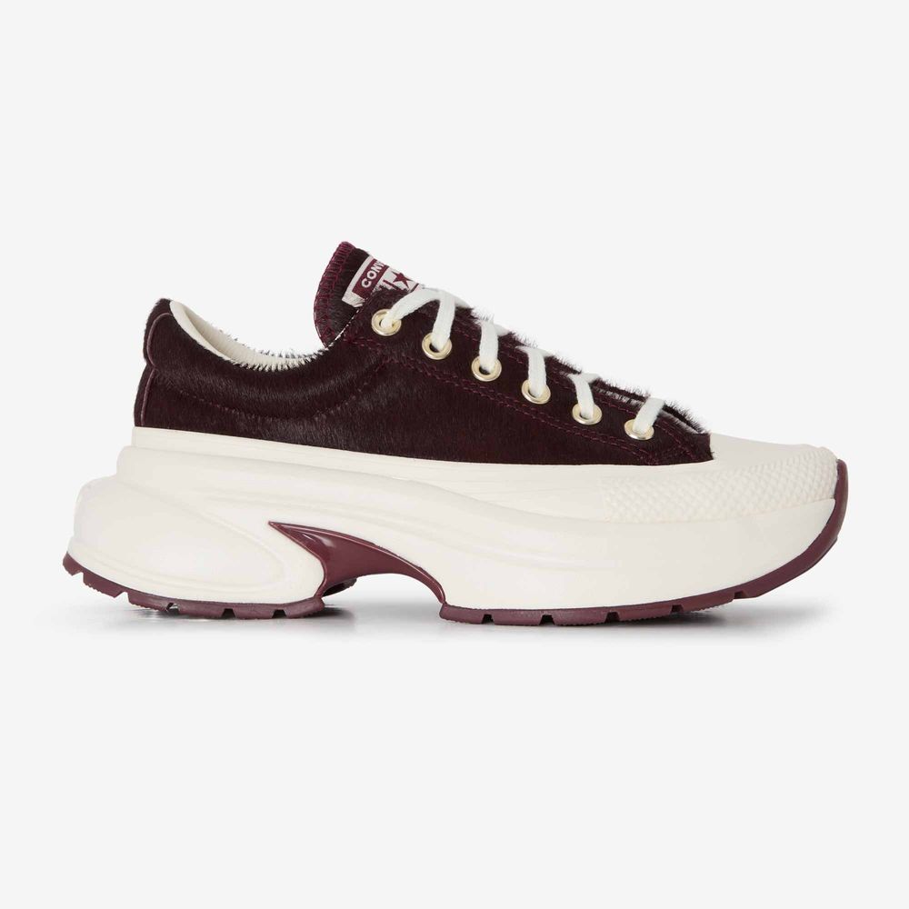 Converse Run Star Crush Pony Hair - Bordeaux