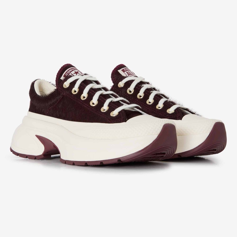 Converse Run Star Crush Pony Hair - Bordeaux