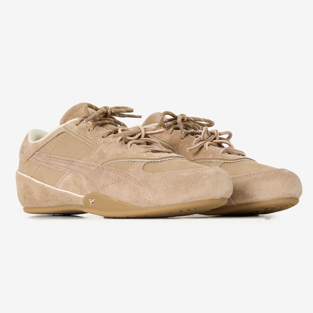 Puma Bella Mina Suede Double Lace - Beige