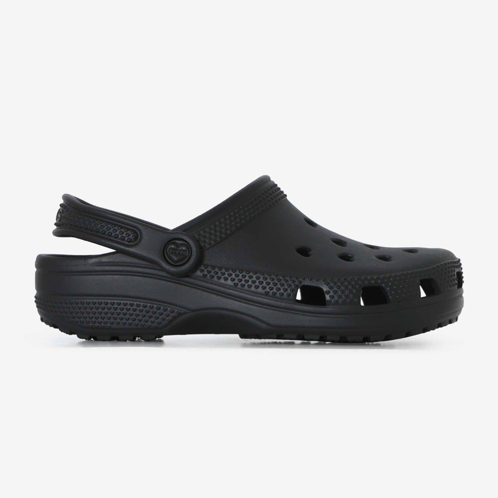 Crocs Classic Hearts Cut Out Clog - Noir