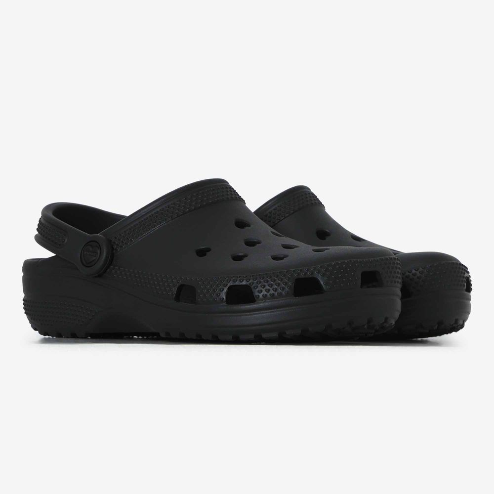 Crocs Classic Hearts Cut Out Clog - Noir