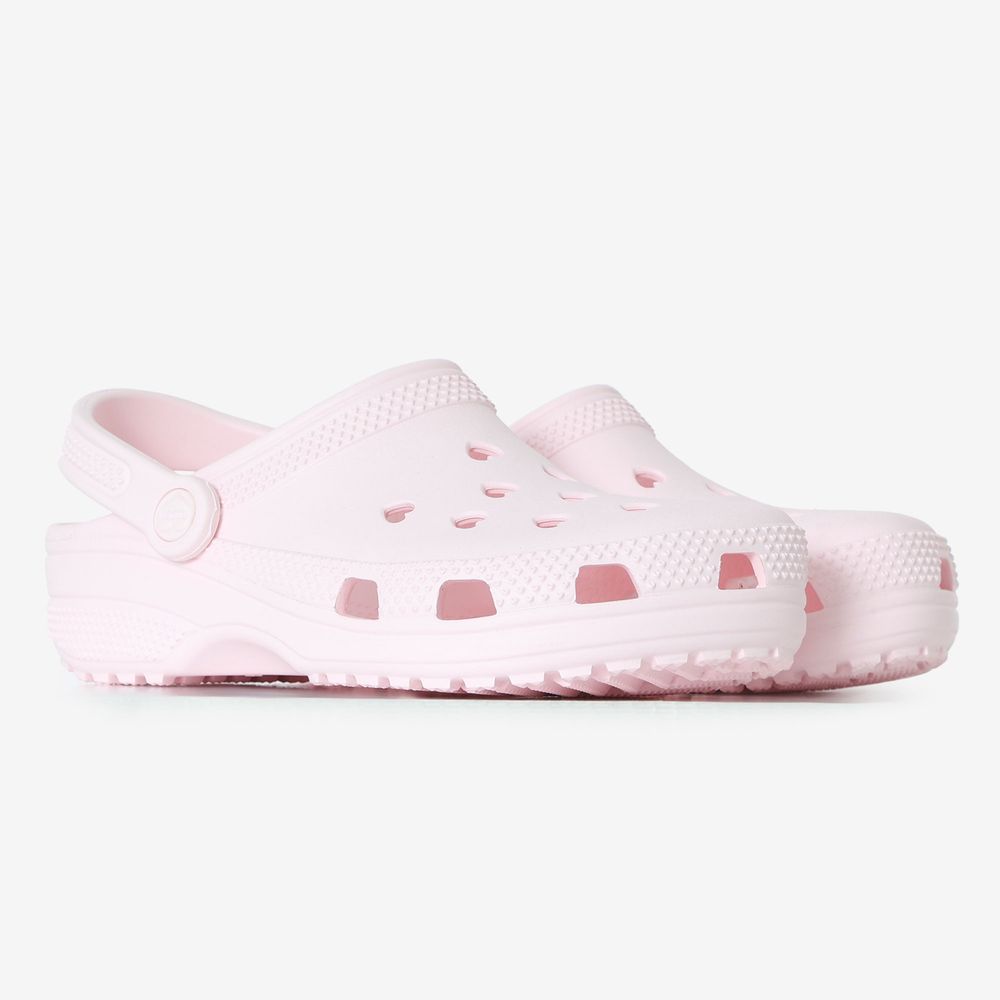 Crocs Classic Hearts Cut Out Clog - Rose