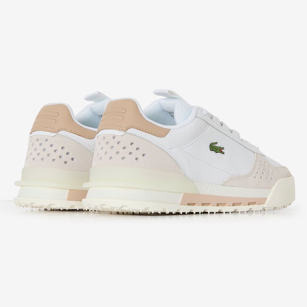 Lacoste Slam Break - Blanc/marron