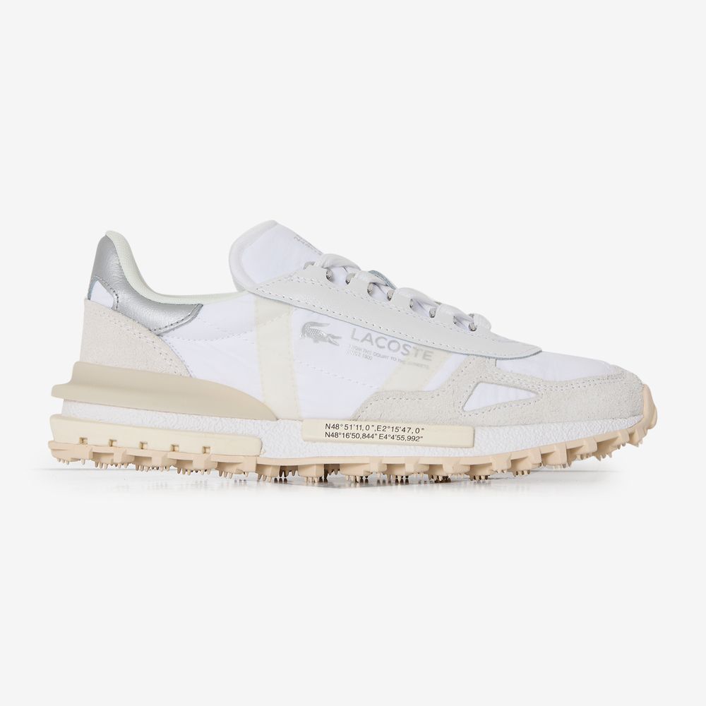 Lacoste Elite Active - Blanc/argent