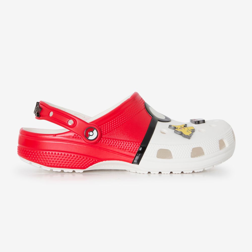 Crocs Classic Clog X Pokemon Poke Ball - Rouge/blanc