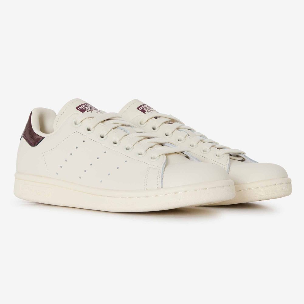 Adidas Originals Stan Smith - Beige/bordeaux