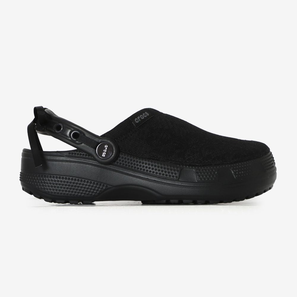 Crocs Classic Crafted Lace Clog - Noir