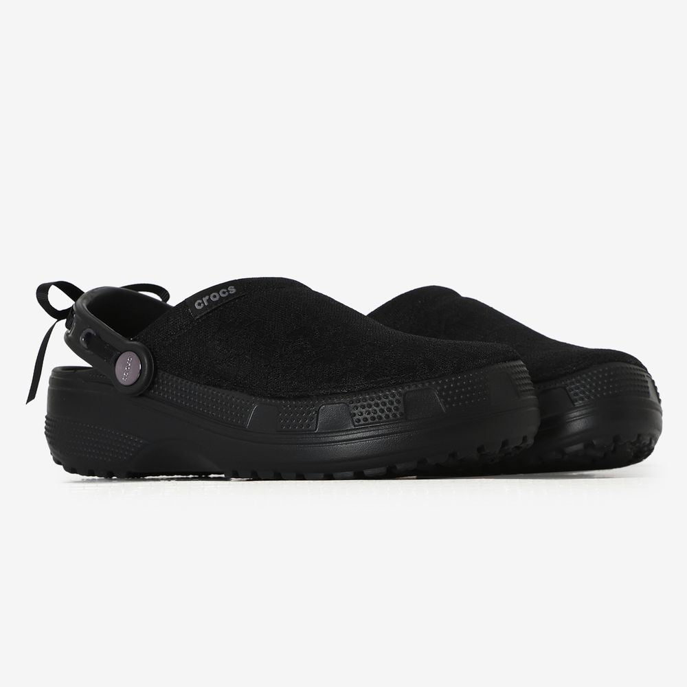 Crocs Classic Crafted Lace Clog - Noir