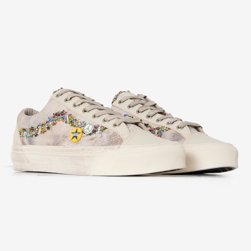 Vans Lx Old Skool 36 Souvenir - Beige/blanc