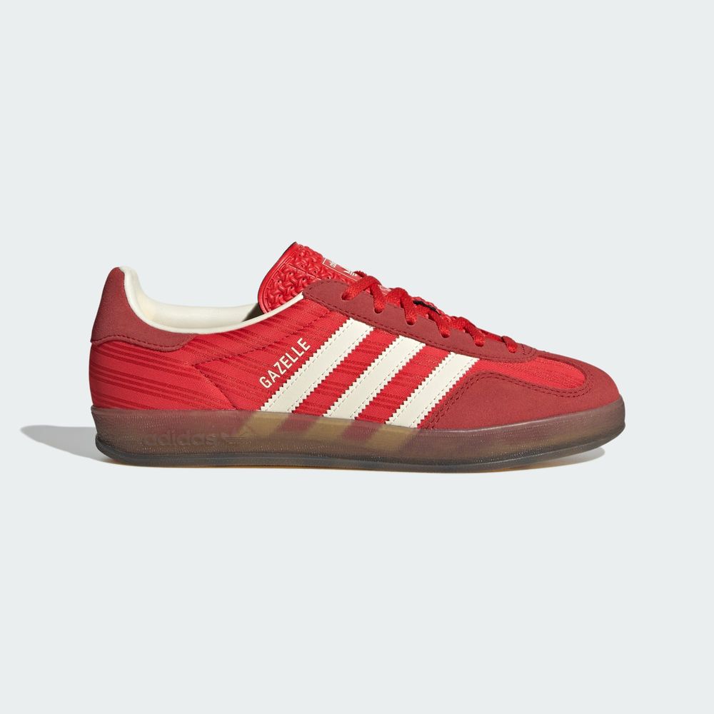Adidas Originals Chaussure Gazelle Indoor - Red / Better Scarlet / Cream White