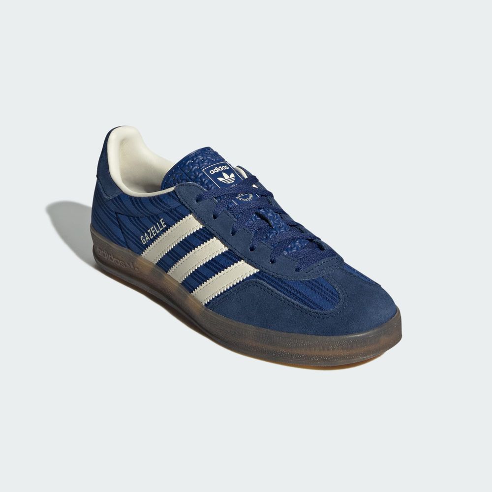 Adidas Originals Chaussure Gazelle Indoor - Victory Blue / Night Indigo / Cream White