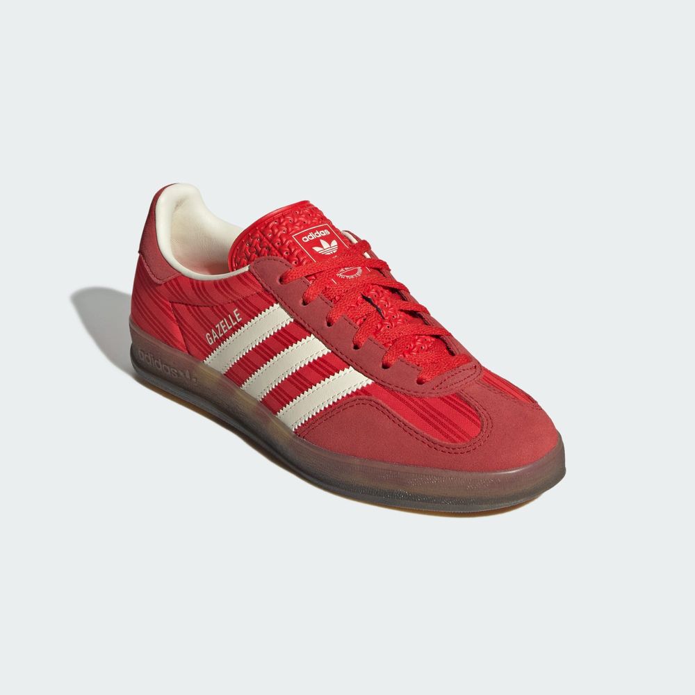Adidas Originals Chaussure Gazelle Indoor - Red / Better Scarlet / Cream White