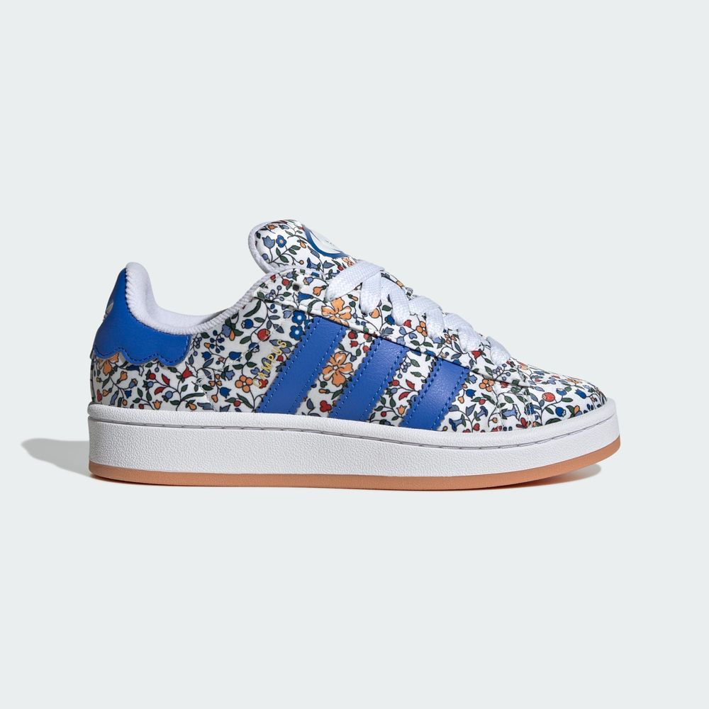 Adidas Originals Chaussure Campus 00S X Liberty London - Blue / Blue / Off White