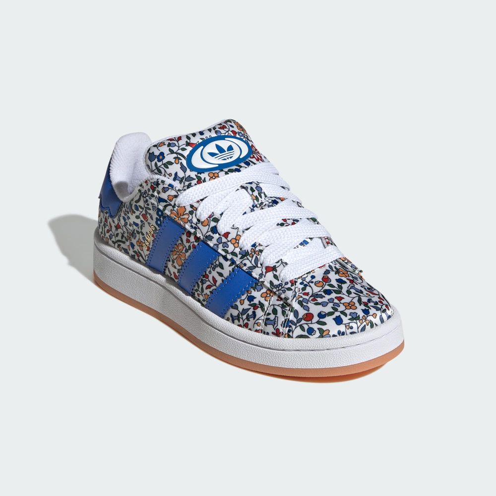 Adidas Originals Chaussure Campus 00S X Liberty London - Blue / Blue / Off White