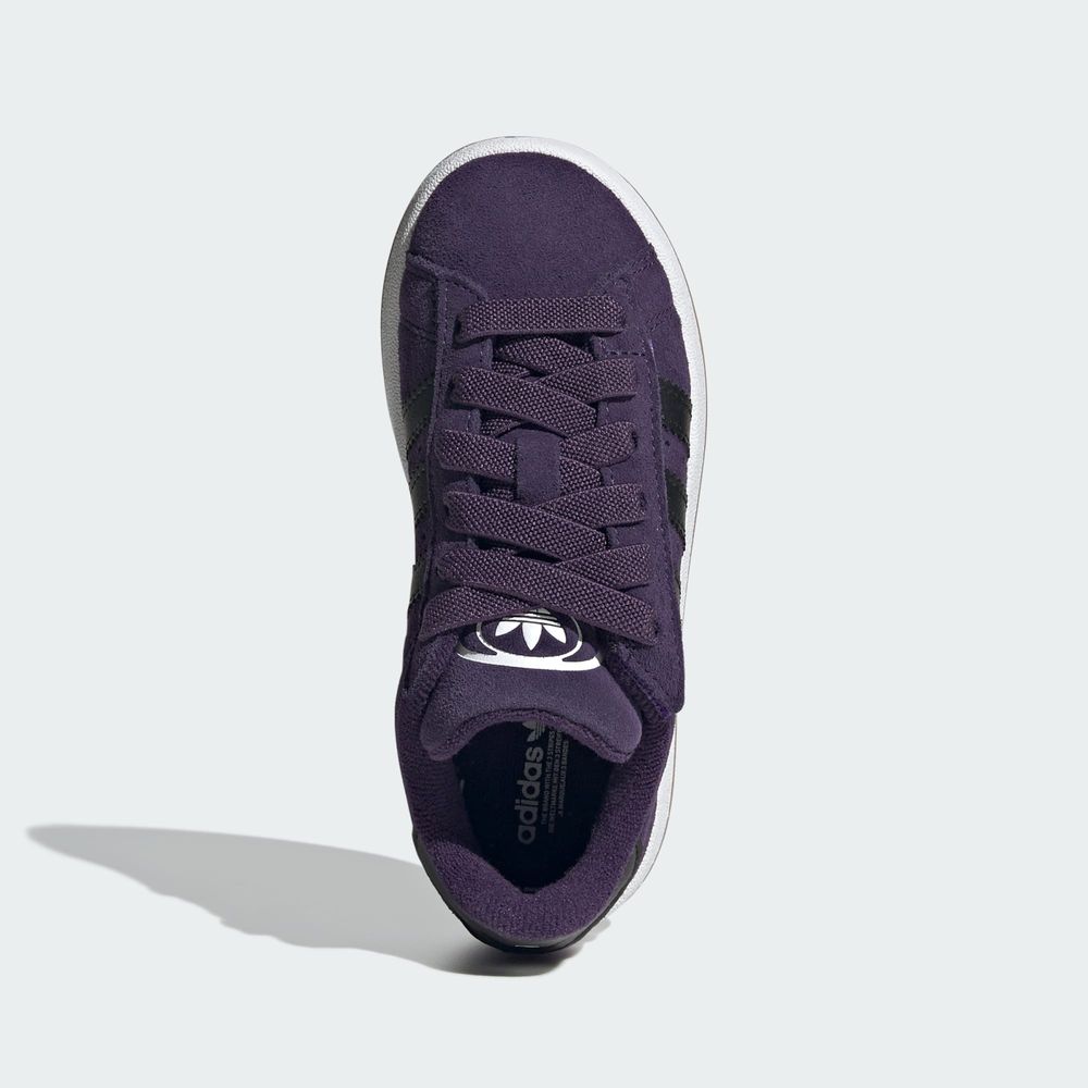 Adidas Originals Chaussure Lacets Élastiques Fermeture Confortable Campus 00S Enfants - Aurora Plum / Core Black / Cloud White