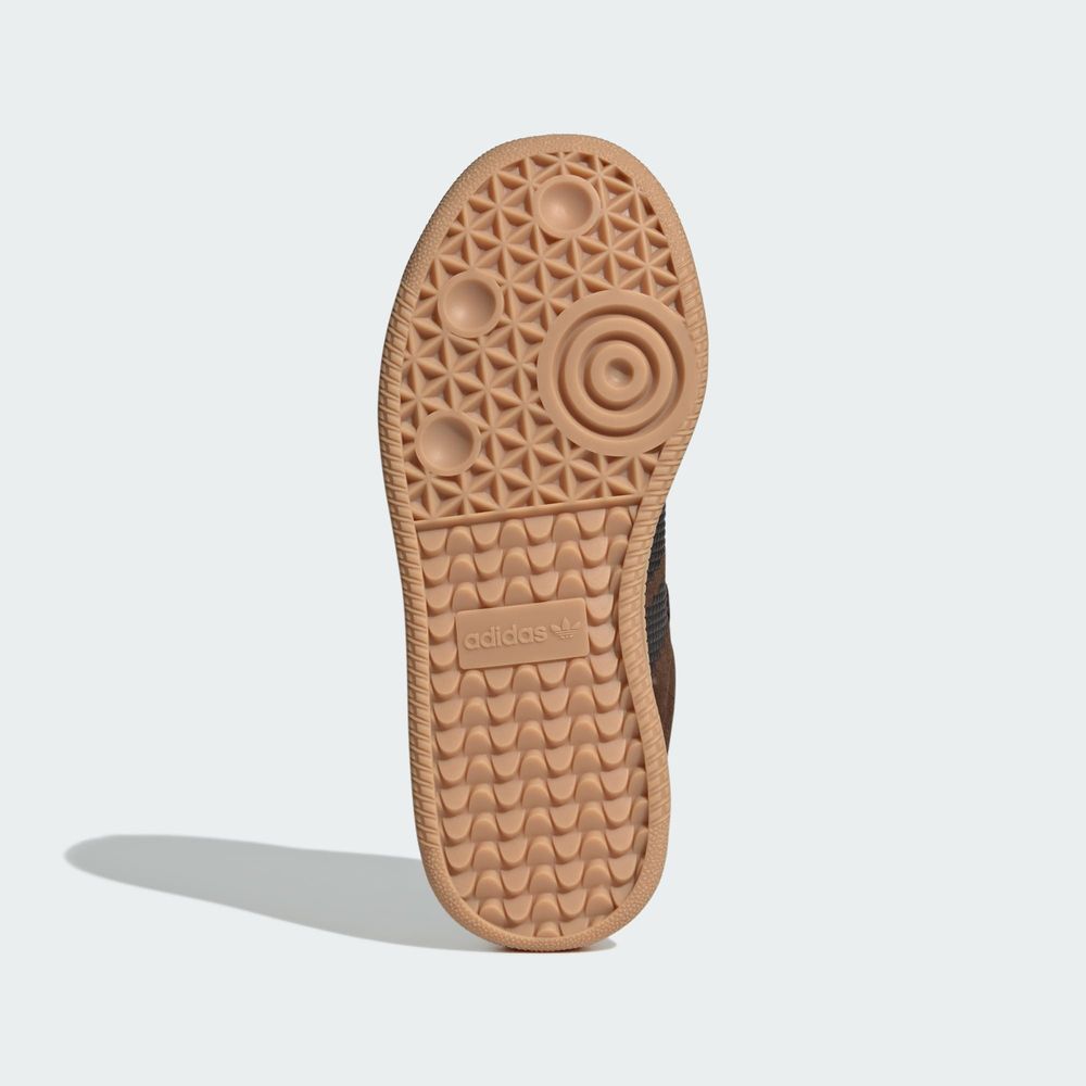 Adidas Originals Chaussure Samba XLG X Minecraft Enfants - Brown / Dark Brown / Trace Brown