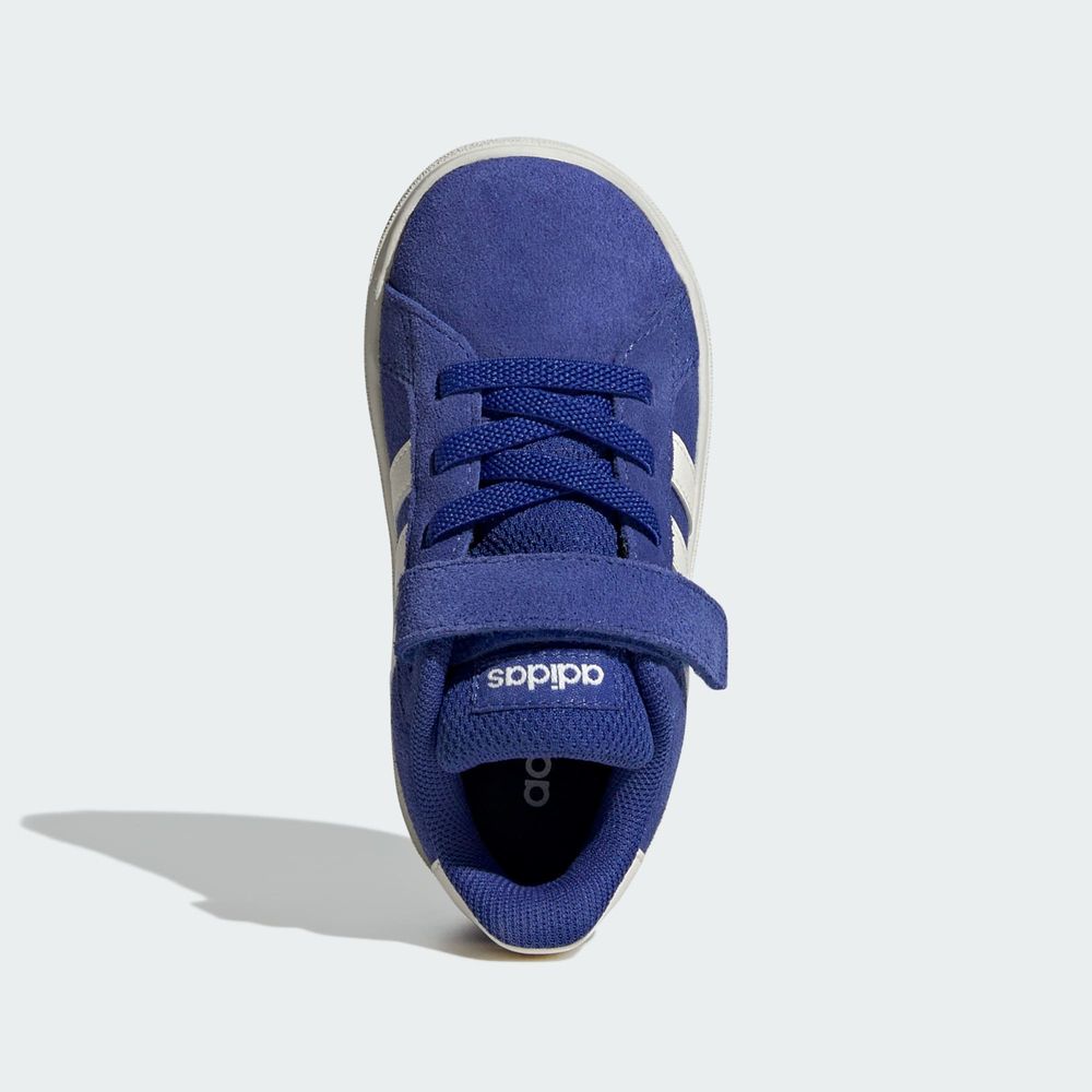 Adidas Sportswear Chaussure Grand Court 2.0 Enfants - Semi Lucid Blue / Off White / Core Black