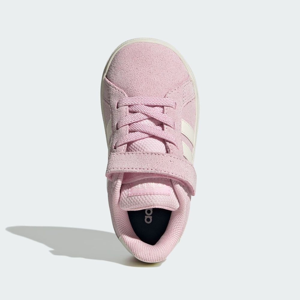 Adidas Sportswear Chaussure Grand Court 2.0 Enfants - Clear Pink / Off White / Gold Metallic