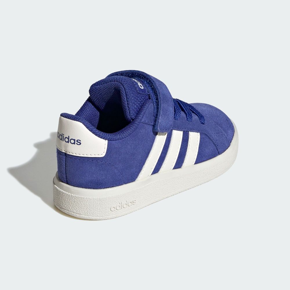 Adidas Sportswear Chaussure Grand Court 2.0 Enfants - Semi Lucid Blue / Off White / Core Black
