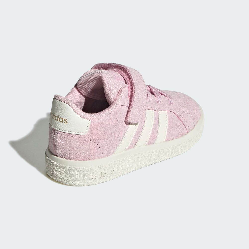 Adidas Sportswear Chaussure Grand Court 2.0 Enfants - Clear Pink / Off White / Gold Metallic