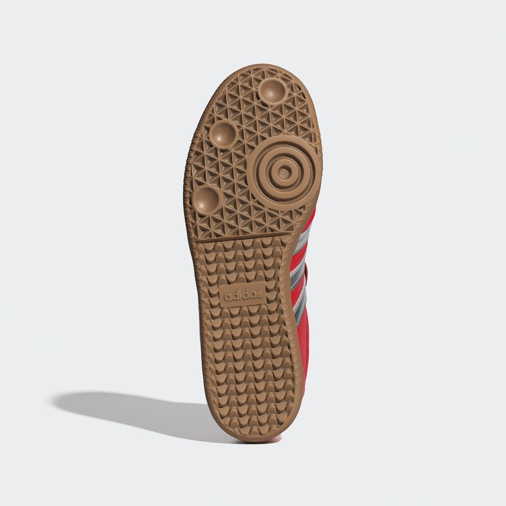 Adidas Originals Chaussure Samba Lt - Better Scarlet / Silver Metallic / Gum