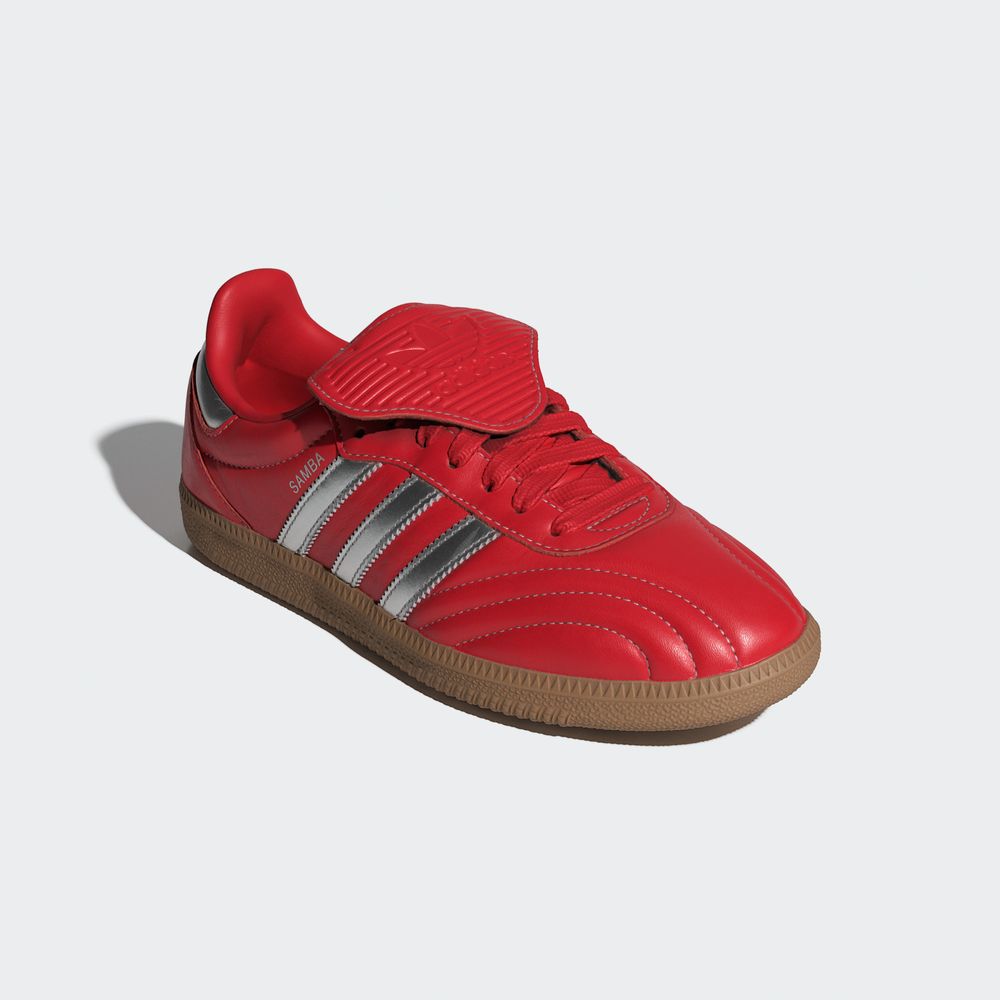 Adidas Originals Chaussure Samba Lt - Better Scarlet / Silver Metallic / Gum