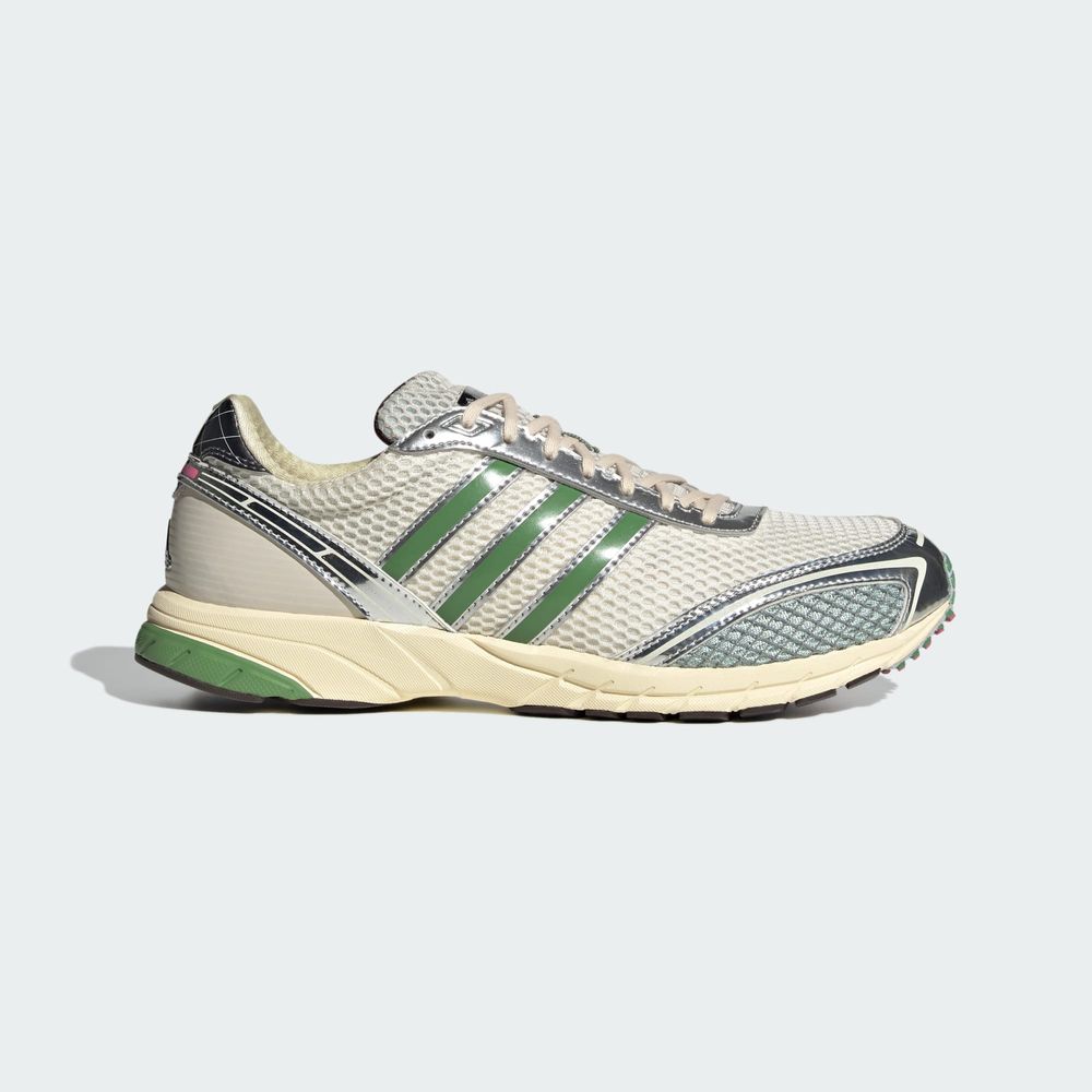 Adidas Originals Chaussure Adizero Adios OG - Cream White / Preloved Green / Dark Brown