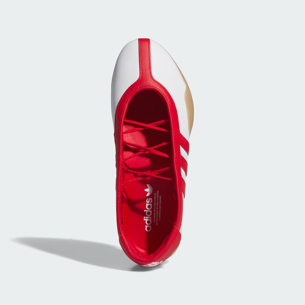 Adidas Originals Chaussure Taekwondo Mei - Cloud White / Better Scarlet / Gum