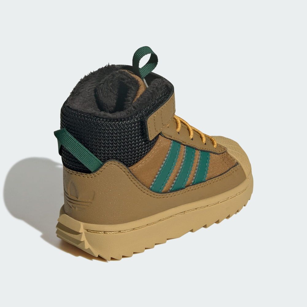 Adidas Originals Chaussure Superstar Winter Trek Enfants - Bronze Strata / Collegiate Green / Golden Beige
