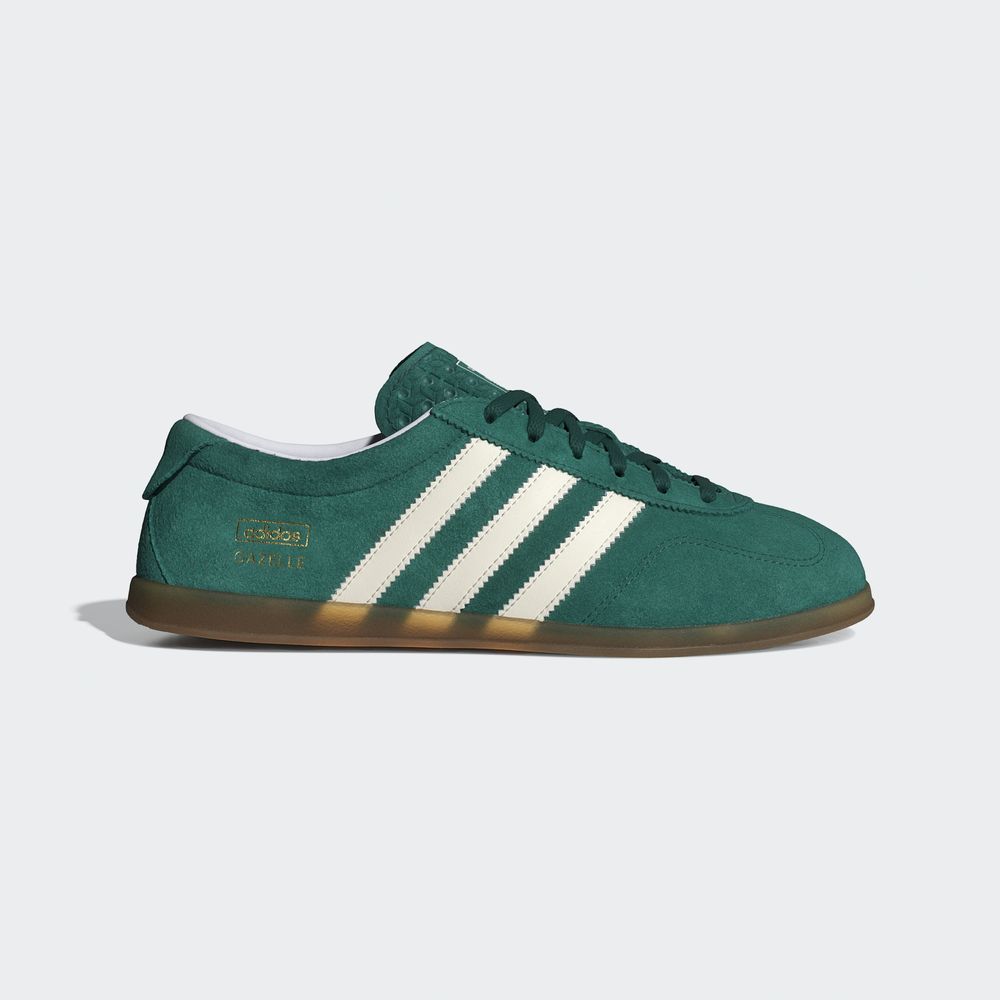 Adidas Originals Chaussure Gazelle Lo Pro - Collegiate Green / Cloud White / Gum