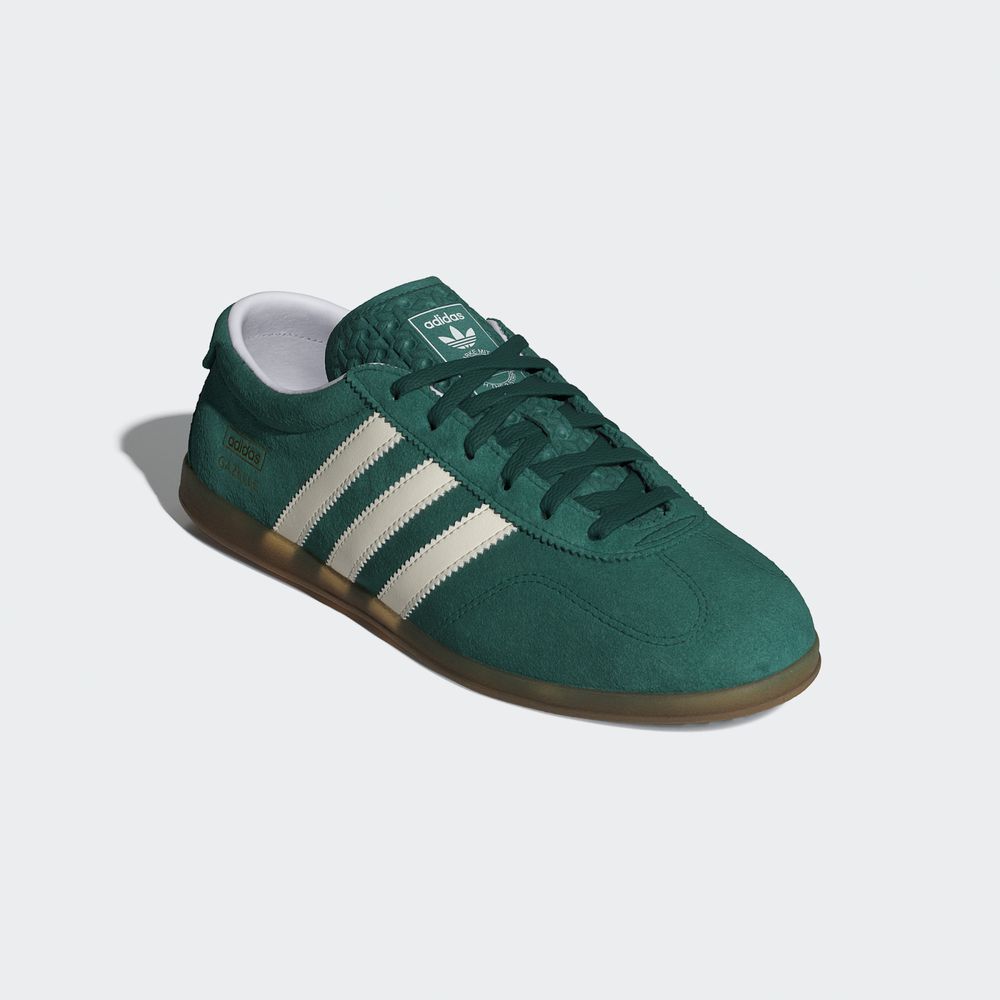 Adidas Originals Chaussure Gazelle Lo Pro - Collegiate Green / Cloud White / Gum