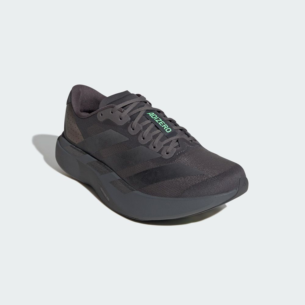 Adidas Performance Chaussure Adizero Evo Sl - Grey Five / Core Black / Lime Burst
