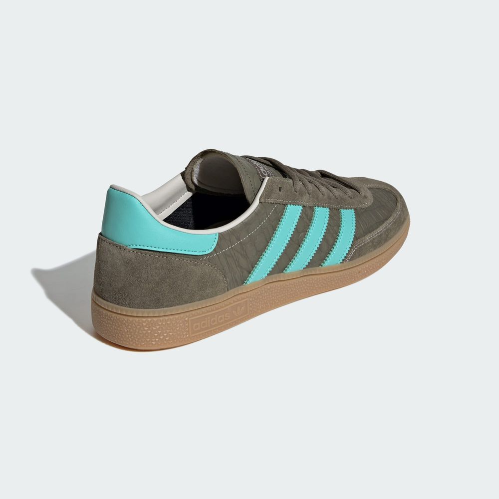 Adidas Originals Chaussures Handball Spezial - Olive Strata / Acid Mint / Gum