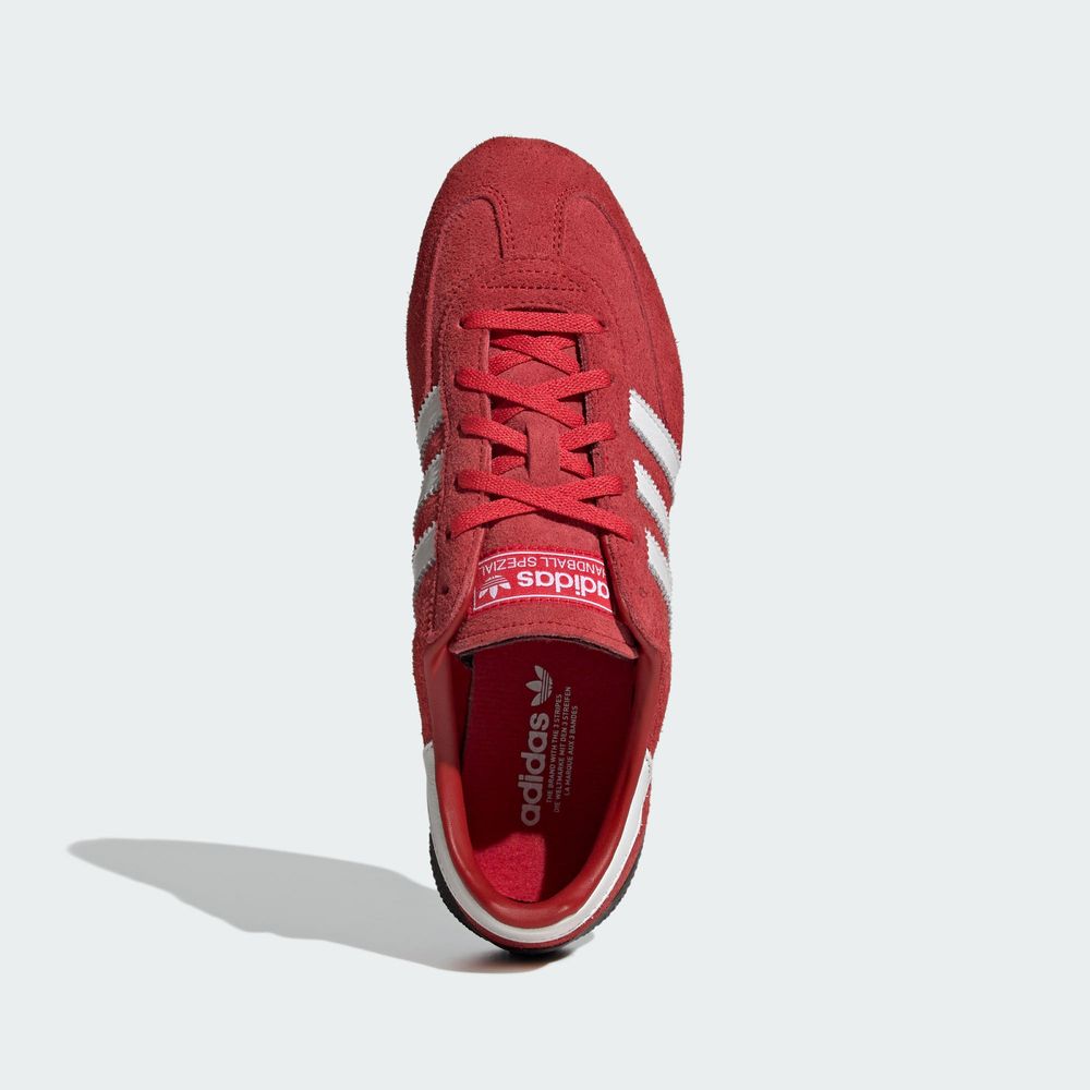 Adidas Originals Chaussure Handball Spezial Lo Pro - Better Scarlet / Cloud White / Gold Metallic