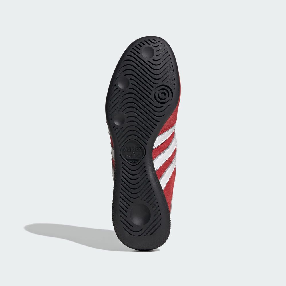 Adidas Originals Chaussure Handball Spezial Lo Pro - Better Scarlet / Cloud White / Gold Metallic