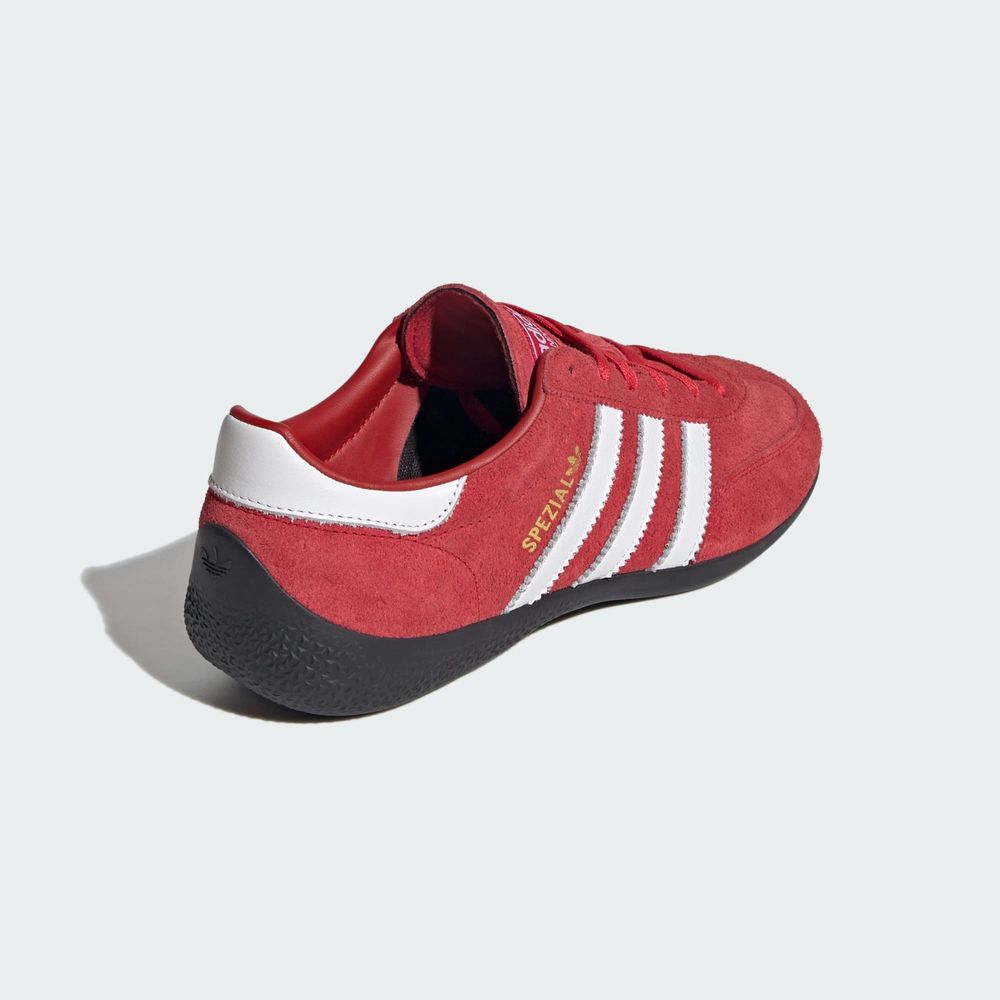 Adidas Originals Chaussure Handball Spezial Lo Pro - Better Scarlet / Cloud White / Gold Metallic