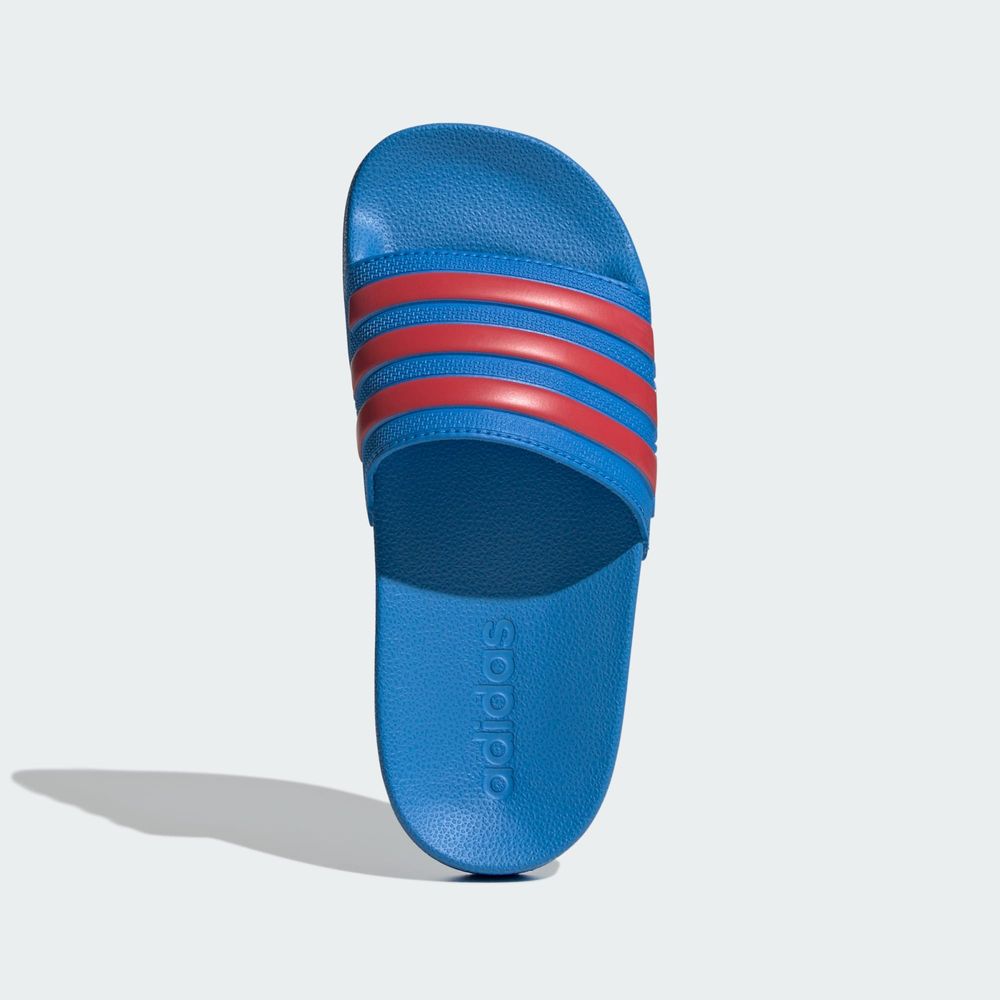 Adidas Sportswear Sandale Adilette Shower - Lucid Ray Blue / Semi Lucid Red / Off White