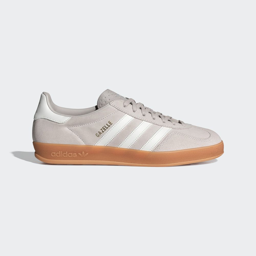 Adidas Originals Chaussure Gazelle Indoor - Chalk Pearl / Core White / Gum