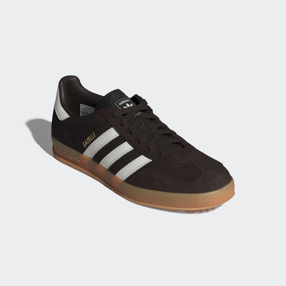Adidas Originals Chaussure Gazelle Indoor - Aurora Coffee / Core White / Gum