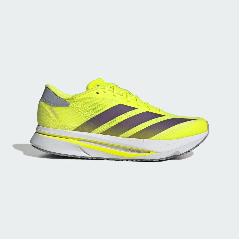 Adidas Performance Chaussure Adizero Sl 2 - Solar Yellow / Aurora Plum / Powder Plum
