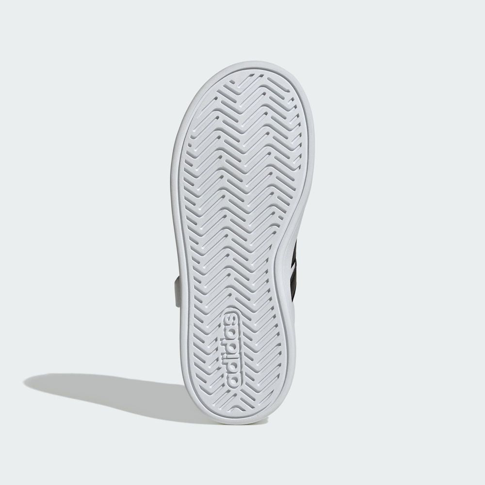 Adidas Sportswear Chaussure Grand Court 3.0 Enfants - Cloud White / Core Black / Cloud White