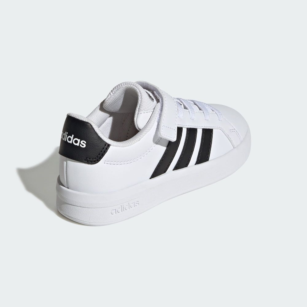 Adidas Sportswear Chaussure Grand Court 3.0 Enfants - Cloud White / Core Black / Cloud White